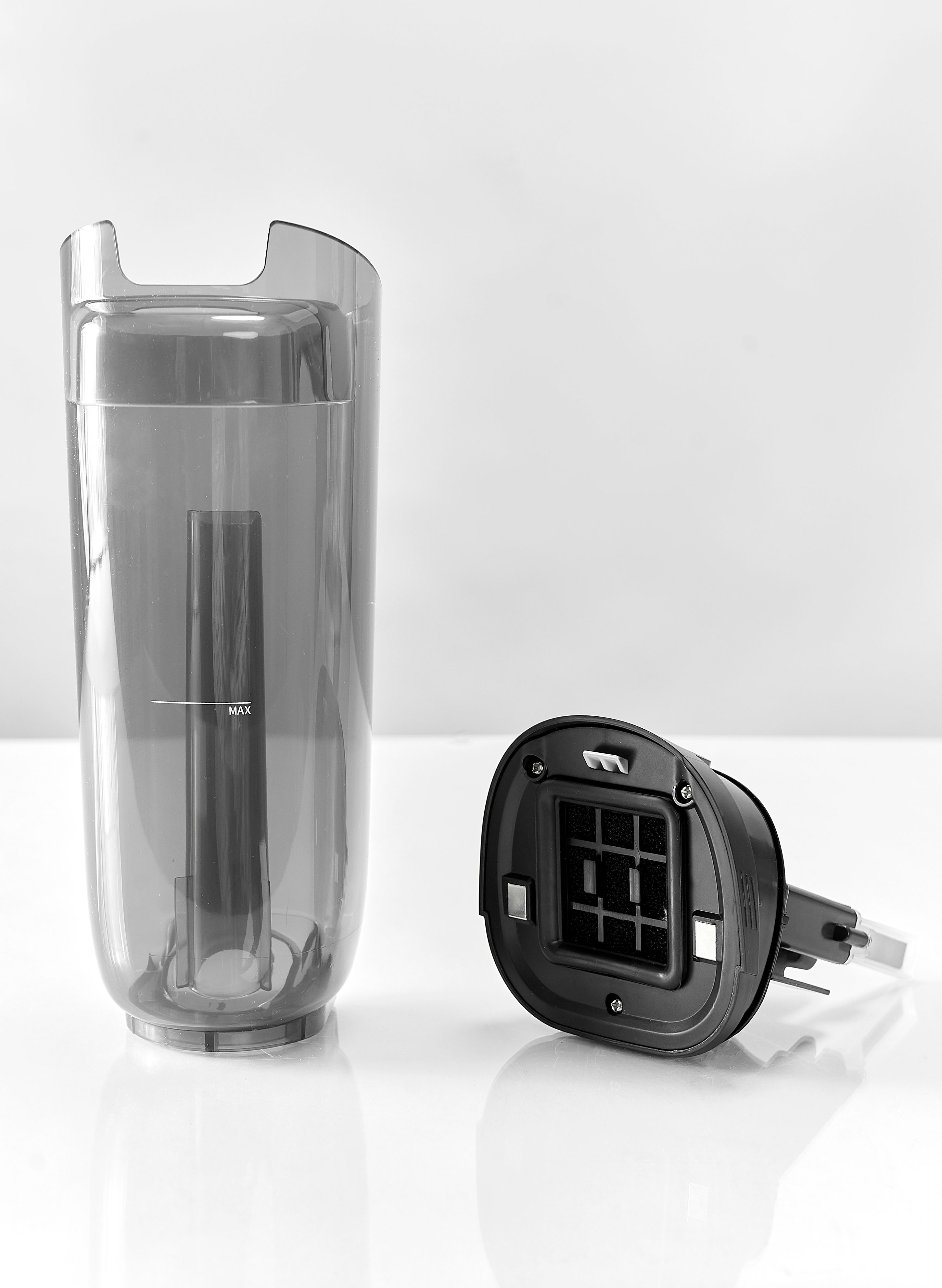 Коричневый бак для грязной воды redkey w11